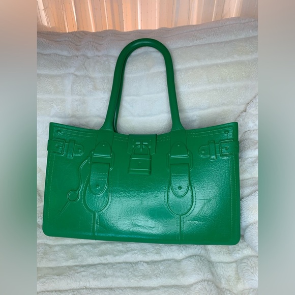 Handbags - Green Tote Bag